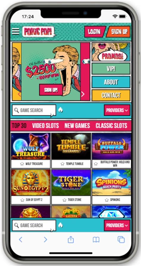 POKIE POP Online Casino in Australia [Bonus $2500 + 350 FS] Login.